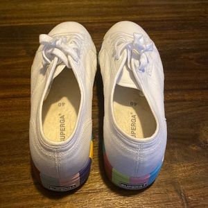 SUPER GA colorful Platform Shoes SUPER CUTE!